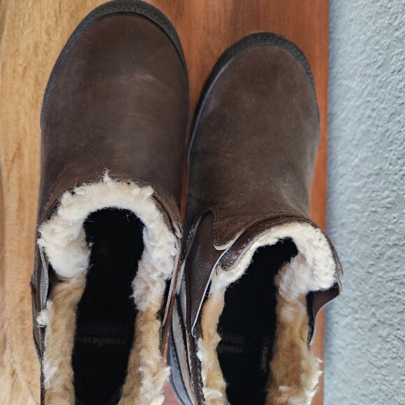 Women's Patagonia Jacote Pull-On Ankle Booties - Velvet Brown - Size 9.5 - NWOT - Picture 4 of 9